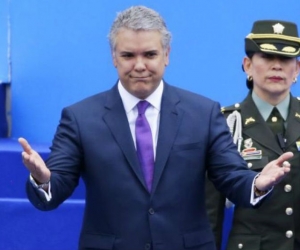 Iván Duque presidente de Colombia.