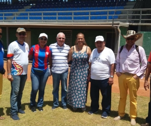 Inspección técnica al estadio de Béisbol por parte de la Federación Colombiana de ese deporte.