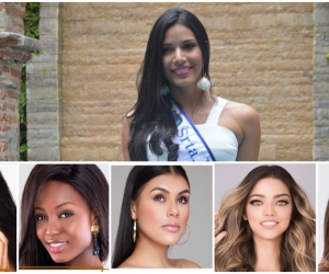 Este es el grupo que representa a la Región Caribe en el Concurso Rumbo a Miss Universo 2018.