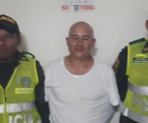 Raúl Valencia, agresor de celador.