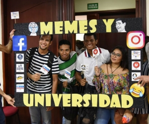 Universidad del Magdalena. Los estudiantes que asistieron a este evento se mostraron complacidos por este espacio de conocer más sobre el meme como evolución de los medios de expresión en la comunidad educativa.