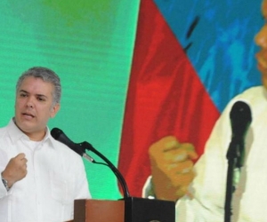 Iván Duque presidente de Colombia.