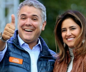 Iván Duque presidente de Colombia.