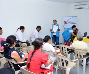 Reunión del comité de Vigilancia Epidemiológica en el municipio de Ciénaga.