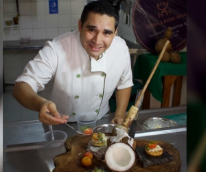 Maurico Cubillos  ganador Festival de Cocina Tradicional Samaria que participará en Glocal Food Fest