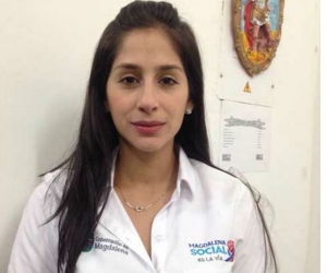 Kathleen Villalba Ruiz, jefe de la oficina de pasaportes de la Gobernación