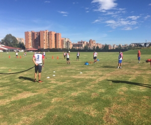 Pretemporada del Unión Magdalena en Bogotá.