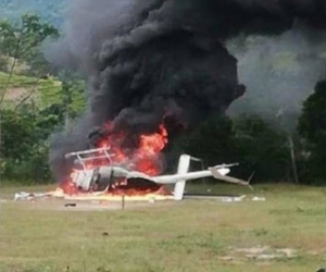 Helicoptero atacado en el Catatumbo