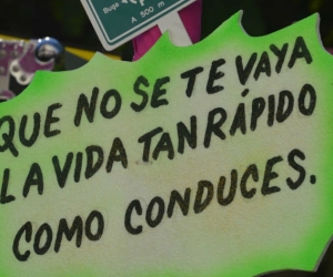 Campaña de conciencia vial en las fiestas del Caimán cienaguero