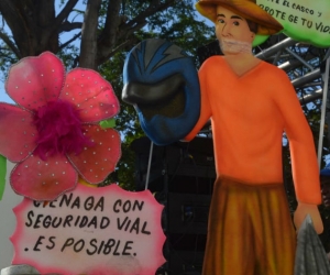 Campaña de conciencia vial en las fiestas del Caimán cienaguero