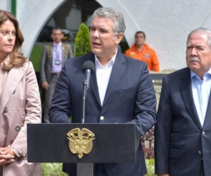 El presidente de Colombia, Iván Duque