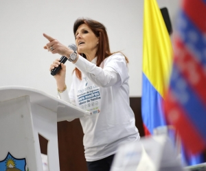 El acto, realizado en el palacio Tayrona, fue liderado por la Gobernadora. 