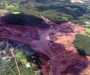 Represa en Brasil