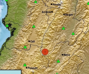 Sismo en la región andina