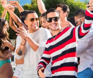 Maluma y Felipe Peláez 