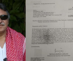 La carta perdida que pedia pruebas en contra de Santrich