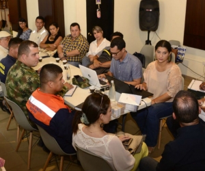 Reunión con la cartera de Gobierno.