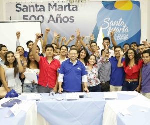 Lideres de la ciudad de Santa Marta.