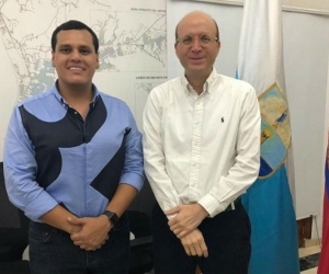 César Mercado, cuando se posesionó como secretario de Gobierno (e) durante el encargo de Andrés Rugeles.