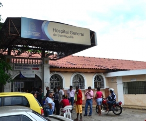 Los lesionados fueron atendidos en el Hospital General de Barranquilla.