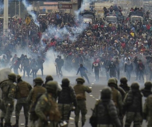 Manifestaciones en Ecuador