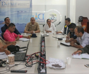 Entidades reunidas preparándose para el taller.