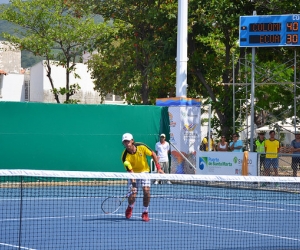 Las mejores raquetas del país verán acción en el complejo de tenis de Santa Marta. 