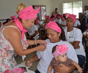 Actividad para prevenir el cáncer de seno en San Martín