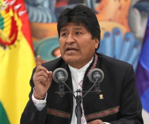 Evo Morales.