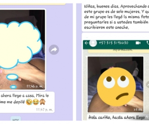 Hombre depravado envía foto de sus apartes íntimas a Whatsapp de mujeres en Santa Marta