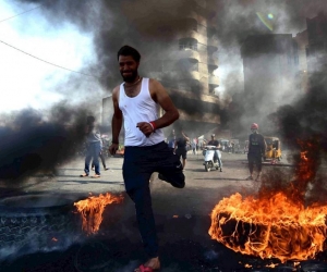 Protestas en Irak.