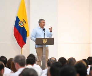 El Presidente visitó a Santa Marta para participar en la inauguración de la nueva torre del complejo hotelero Irotama del Lago y el foro ‘La ruta del desarrollo sostenible’.