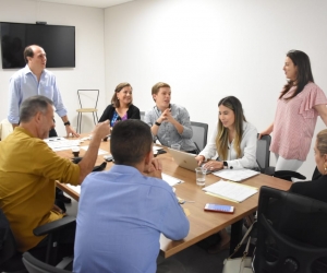 Durante largas jornadas de trabajo también se definieron detalles sobre la muestra gastronómica que se degustará en la Asamblea BID 2020.