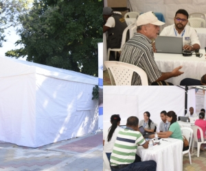 Oficina móvil del Sept en Manzanares.