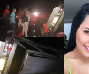 La cantante Ana Del Castillo sufrió un accidente de tránsito este domingo.