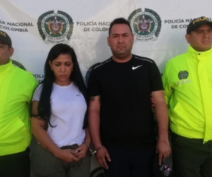 Cristian Camilo González Robles, alias ‘Bejuco’ y Carmen Milena Pereira.
