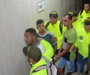 Los tres capturados fueron enviados a la cárcel. 