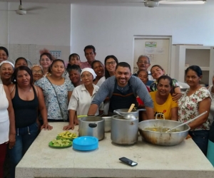 Las clases se dictan en la cocina de la IED Técnica INEM Simón Bolívar.