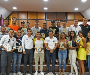 El grupo estudiantes representó de de forma brillante a la Unimagdalena en Medellín. 