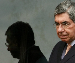 Óscar Arias, presidente de Costa Rica.