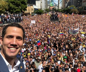 Presidente interino de Venezuela, Juan Guaidó