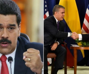 Maduro, Duque y Trump