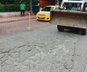 El estado de la malla vial del Distrito es lamentable. 