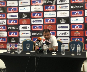Rivera habló del desarrollo de su equipo ante Alianza e hizo hincapié en el partido de Márquez. 