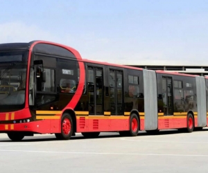 Bus electrico de la compañia BYD