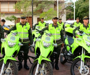 45 motos y dos patrullas recibió la Policía Metropolitana.