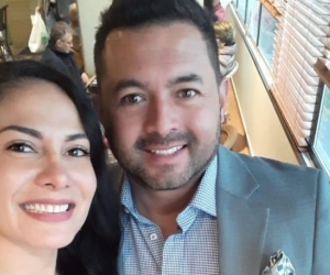 Sandra Milena Alegría, presuntamente asesinada y Billy Hernán Ortiz sobreviviente de crimen.