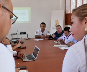 El Consejo Departamental de Gestión del Riesgo de Desastres contó con la participación de diferentes autoridades del Magdalena. 