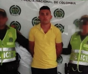Andrus de León Cordero, de 18 años, fue capturado en Guamal, Magdalena.