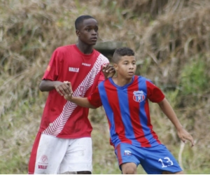 Niño de la selección Magdalena y de la del Valle